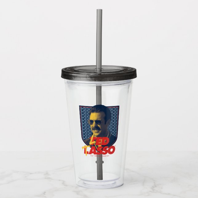 Ted Lasso | Led Tasso Badge Take Away Mugg (Framsida)