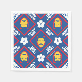 Ted Lasso Mönster Pappersservett