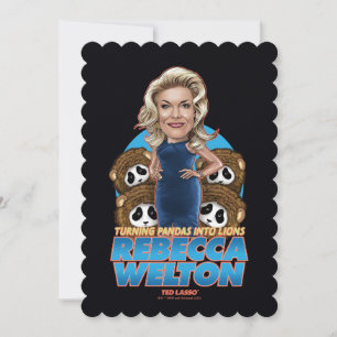Ted Lasso Rebecca Welton Bobblehead Anteckningskort