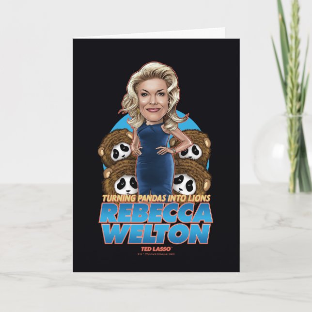 Ted Lasso | Rebecca Welton Bobblehead Kort (Framsida)