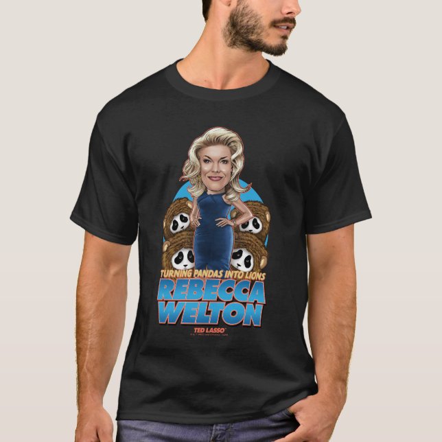 Ted Lasso | Rebecca Welton Bobblehead T Shirt (Framsida)