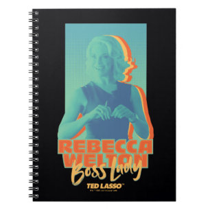 Ted Lasso Rebecca Welton Chef Dam Graphic Anteckningsbok