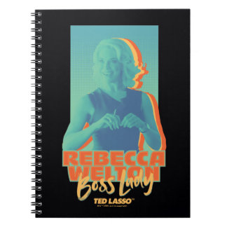 Ted Lasso | Rebecca Welton Chef Dam Graphic Anteckningsbok