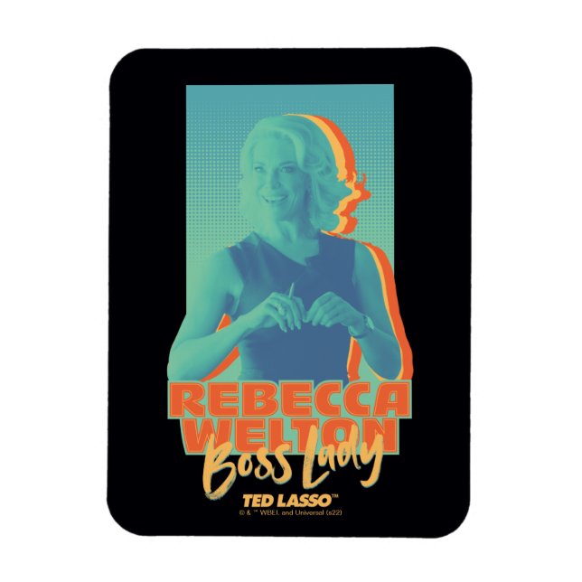 Ted Lasso | Rebecca Welton Chef Dam Graphic Magnet (Vertikal)