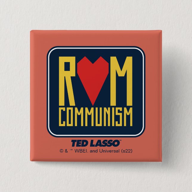 Ted Lasso | Romkommunistisk grafik Knapp (Framsida)