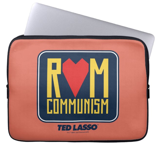 Ted Lasso | Romkommunistisk grafik Laptop Fodral (Framsidan)