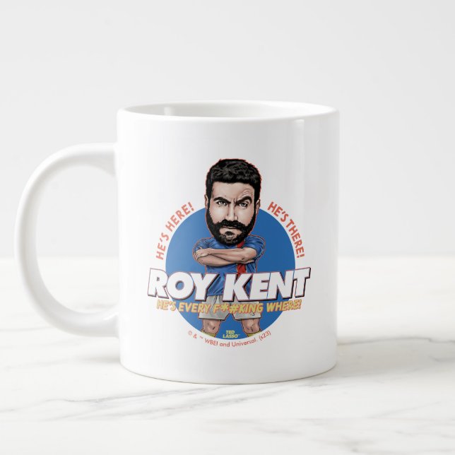 Ted Lasso | Roy Kent Bobblehead Jumbo Mugg (Vänster)