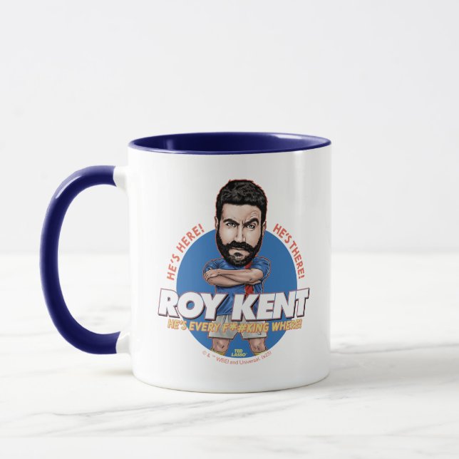 Ted Lasso | Roy Kent Bobblehead Mugg (Vänster)