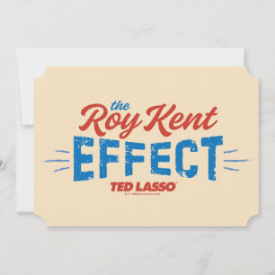 Ted Lasso Roy Kent Effect Vintage Graphic Anteckningskort