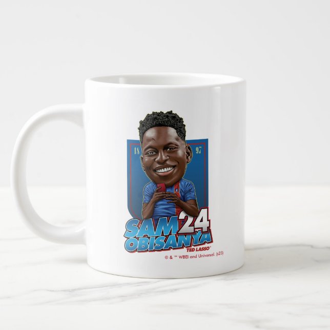 Ted Lasso | Sam Obisanya Bobblehead Jumbo Mugg (Vänster)