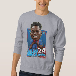 Ted Lasso   Sam Obisanya Bobblehead Lång Ärmad Tröja