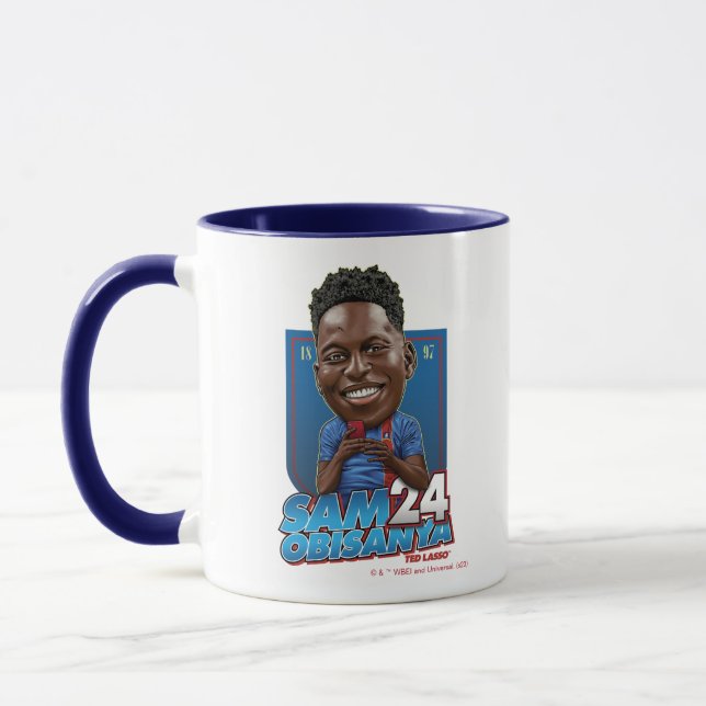 Ted Lasso | Sam Obisanya Bobblehead Mugg (Vänster)