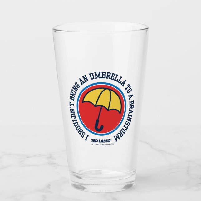 Ted Lasso | Shouldn't Bring Umbrella To Brainstorm Glaskopp (Framsida)