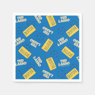 Ted Lasso Soccer Mönster Pappersservett
