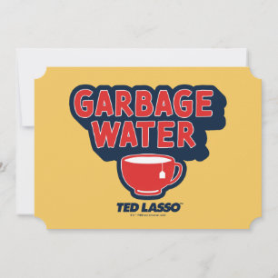 Ted Lasso Sopor Vatten Tea Graphic Anteckningskort