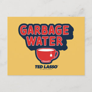 Ted Lasso Sopor Vatten Tea Graphic Vykort