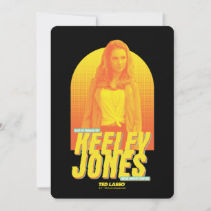 Ted Lasso Sorta Berömd Keeley Jones Graphic Anteckningskort