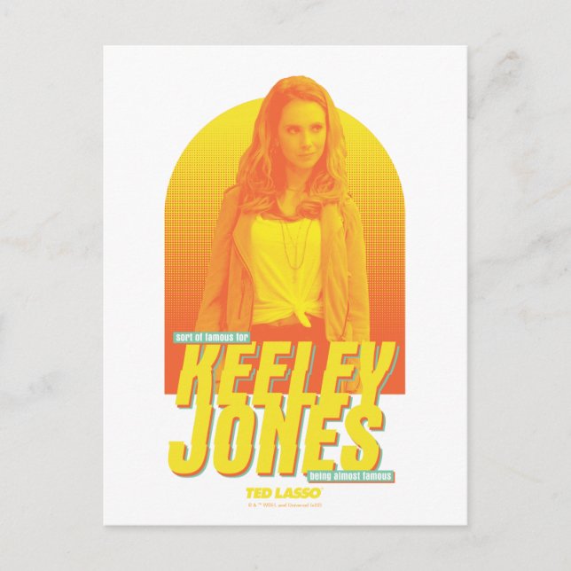 Ted Lasso | Sorta Famous Keeley Jones Graphic Vykort (Framsida)