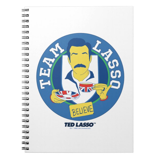 Ted Lasso | Team Lasso Tea Iconic Avatar Anteckningsbok (Framsidan)