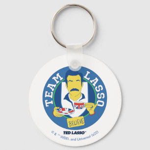 Ted Lasso   Team Lasso Tea Iconic Avatar Nyckelring