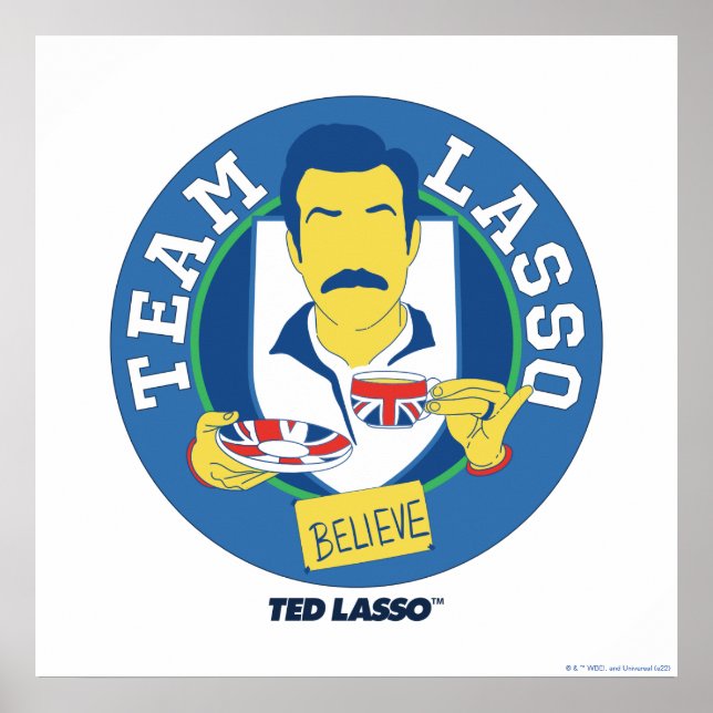 Ted Lasso | Team Lasso Tea Iconic Avatar Poster (Framsidan)