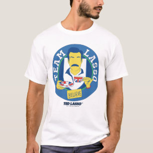 Ted Lasso   Team Lasso Tea Iconic Avatar T Shirt