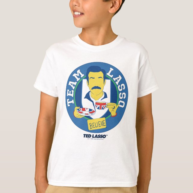 Ted Lasso | Team Lasso Tea Iconic Avatar T Shirt (Framsida)