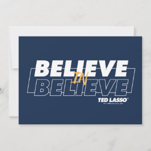 Ted Lasso Tro Anteckningskort