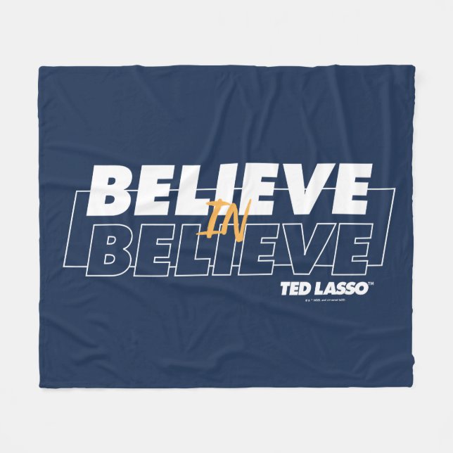 Ted Lasso | Tro Fleecefilt (Framsidan (Horisontell))