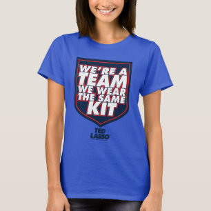 Ted Lasso   Vi är en Team Typography-grafik T Shirt