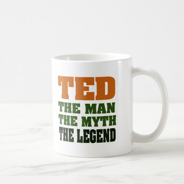 TED - manen, mythen, legenden Kaffemugg (Höger)