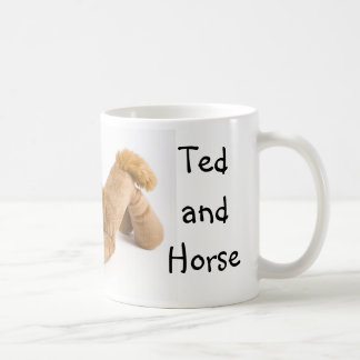 Ted och Häst dominobricka spel ... mugg