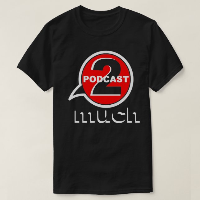 TED TALKS 2 MUCH LOGOTYP  T SHIRT (Design framsida)