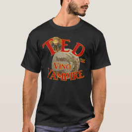 Ted the Vino Vampire Teds hedniska Tiki Shack Bar T Shirt