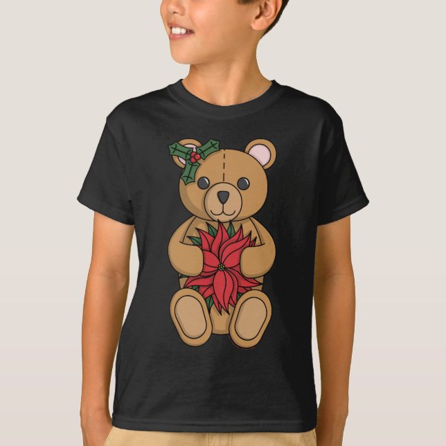Tedddy's Gift Barn och Baby Mörk Shirt T (Framsida)