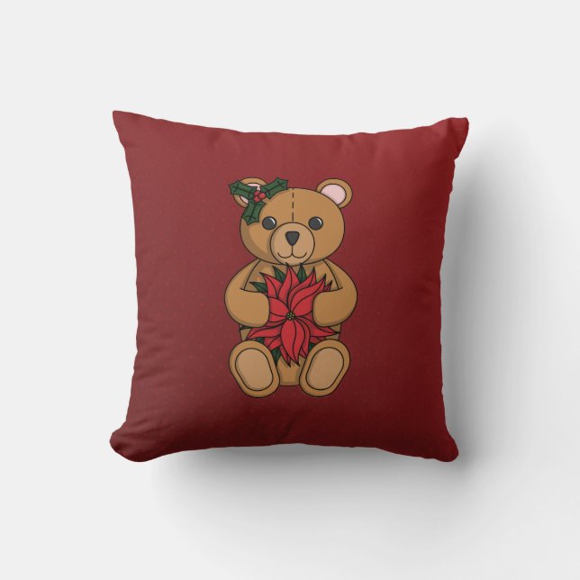 Tedddy's Gift Pillow Kudde (Framsida)