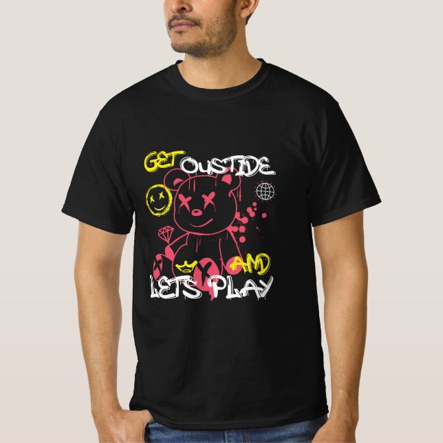 Tedddy's Street Äventyr T Shirt (Framsida)
