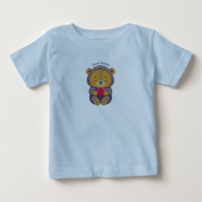 Tedddy's Sweet Dreams T Shirt (Framsida)