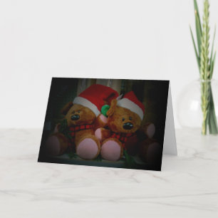 TEDDIES SÄGER GOD JUL TILL DIG HELGKORT