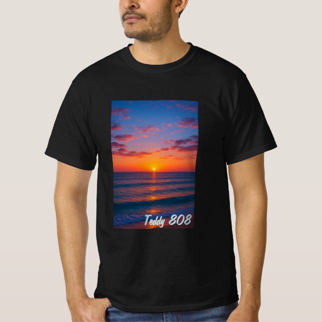Teddy 808 Soluppgång t-shirt (Framsida)