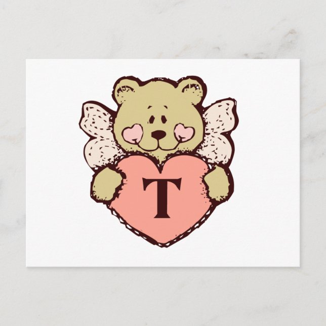 Teddy Angel T Vykort (Framsida)