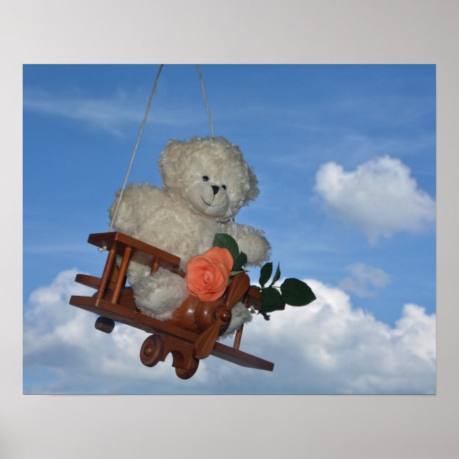 Teddy auf Reisen Poster (Framsidan)