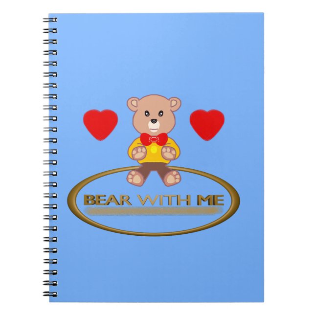 Teddy Bear  Anteckningsbok (Framsidan)