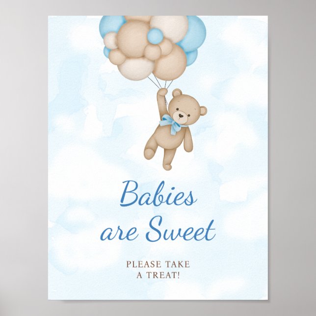 Teddy Bear Babies are Sweet Poster (Framsidan)