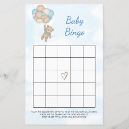 Teddy Bear Baby Bingo Game