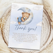 Teddy Bear Baby Shower boy