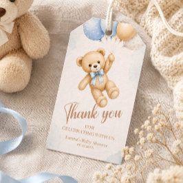 Teddy Bear Baby Shower Tack Kort