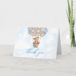 Teddy Bear Baby Tack Kort