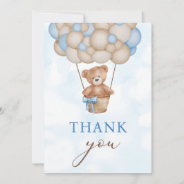 Teddy Bear Baby Tack Kort