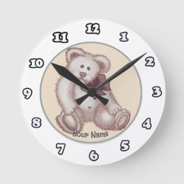 Teddy Bear bebis klocka
